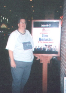Ronda with Promo Sign